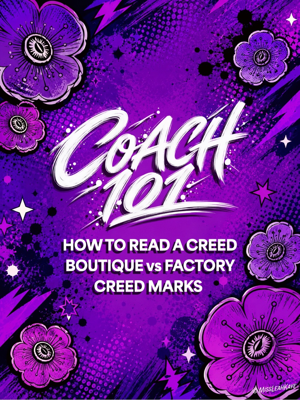 𝗖𝗢𝗔𝗖𝗛 𝟭𝟬𝟭 - Ways to Identify Details of Coach Items